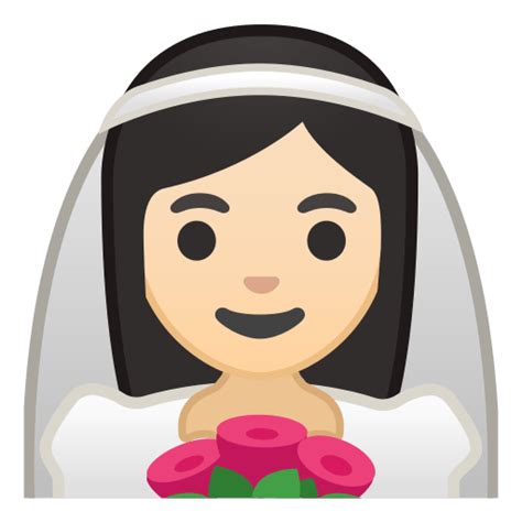 👰🏻 Bride with Veil Emoji with Light Skin Tone Meaning and Pictures