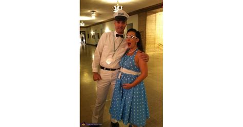 50s Housewife And Milk Man Halloween Couples Costume Ideas 2012