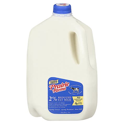 Prairie Farms Reduced Fat Milk Gl Jug Milk Valli Produce