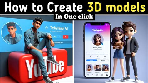 How To Create 3d Ai Social Media Boy Image Trending Social Media Profile Name Photo Editing