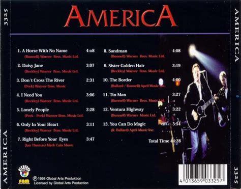 america (album) a horse with no name - JungleKey.fr Web