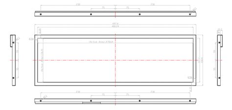 Rs Ent Ne Nits High Brightness Stretch Bar Lcd Display