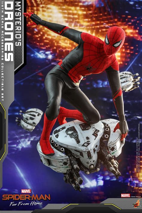 Spider Man Far From Home Drone Accessory Set By Hot Toys The