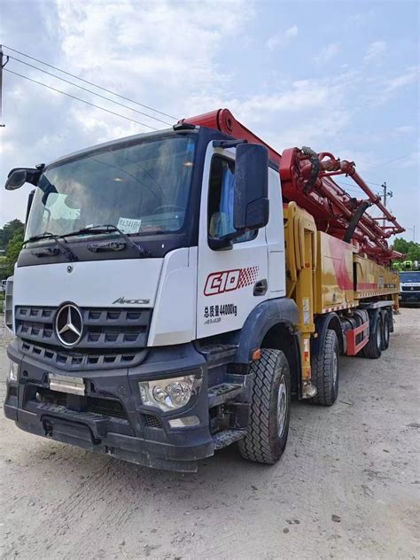 Sy M Used Concrete Pump Truck Heavy Equipment Mercedes Benz