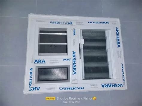 Akshara Upvc Bathroom Ventilation Windows 2x2 4 And 5mm Respectively At