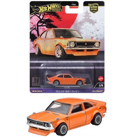 Mattel Hot Wheels Premium Car Culture Fpy Toyota Corolla Levin