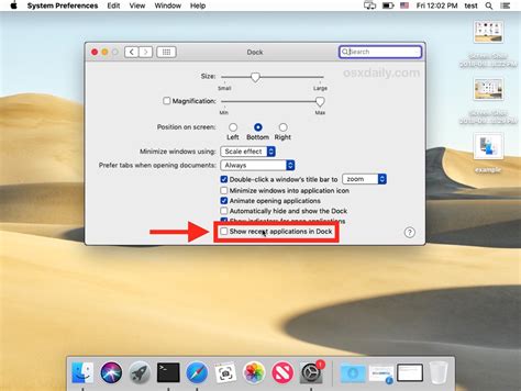 How To Hide Recent Apps From Dock In MacOS