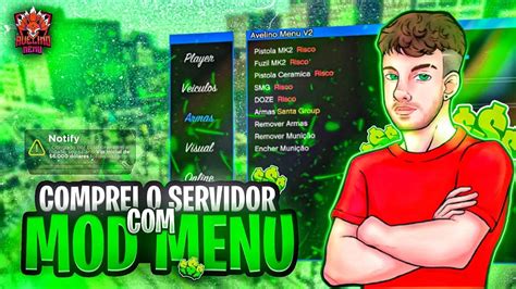 Comprei Tudo Do Servidor Mod Menu Gta Rp Youtube