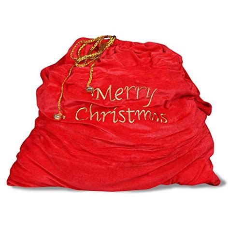 Make Christmas Even More Special With Red Velvet Santa Sacks