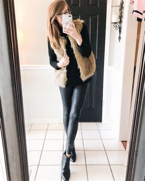 Five Ways To Wear Faux Leather Leggings Faux Leather Leggings