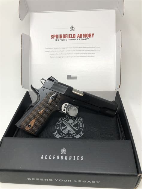 New SPRINGFIELD ARMORY 1911 GARRISON 45ACP FULL SIZE PISTOL BLUED