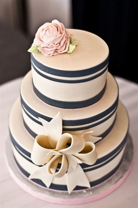 Navy And Blush Pink Wedding Cake I Do Gh Sneak Peek Gorgeous Navy