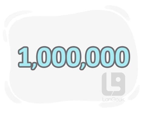 Definition & Meaning of "Million" | Picture Dictionary