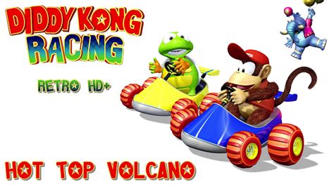 Diddy Kong Racing Hot Top Volcano HD YouTube