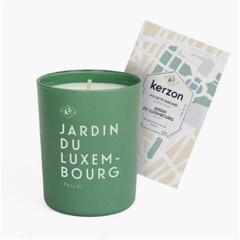 Kerzon Kerzon Jardin Du Luxembourg Scented Candle Green Candles