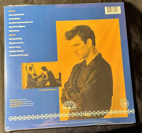 Chris Isaak Heart Shaped World White Lp Vinyl Record New Sealed