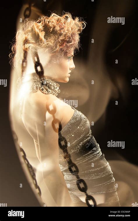 Woman In Chains Hi Res Stock Photography And Images Alamy