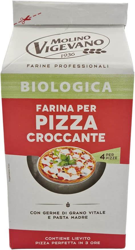 Molino Vigevano Farina Tipo 1 Bio Farina Per Pizza Croccante Bio