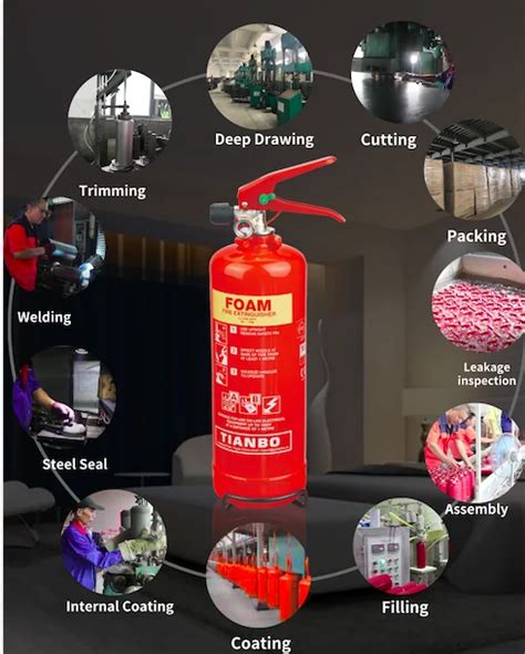 1l Foam Fire Extinguisher Cylinder Ce En3 Lpcb Approved Afff Foam Cheap Price Cylinder For Foam