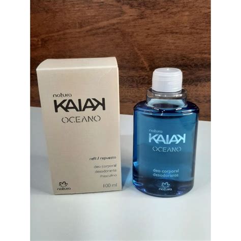 Refil Kaiak Oceano Deo Corporal Masculino 100ml Shopee Brasil