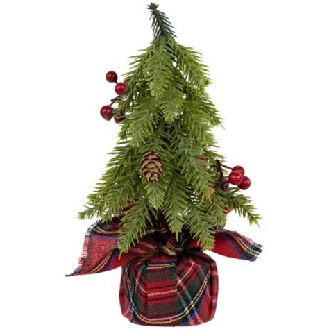 Northlight Mini Downswept Pine Artificial Christmas Trees With Pine