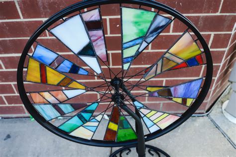 Stained Glass Wheel