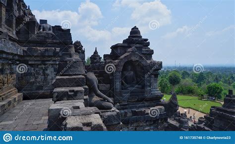 Statues and Stupas in Borobudur Temple, the Largest Religious Tourist ...