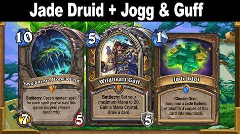 30 Yogg Spells Jade 20 Mana Druid The Upgraded Deck Fractured In Alterac Valley Hearthstone