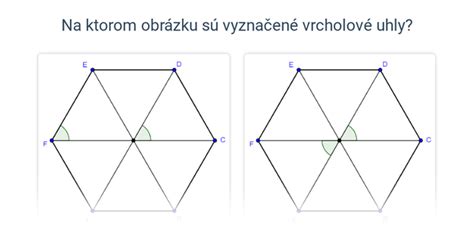 Geometria Precvičovanie online Vieme matiku