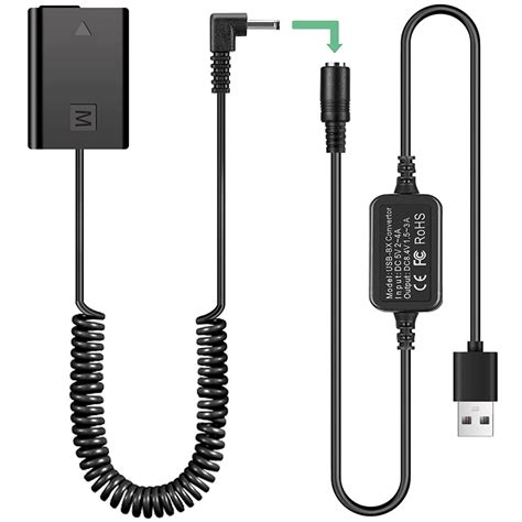 Ac Pw Adaptador De Alimenta O Cont Nua Usb Np Fw Zv E Bateria