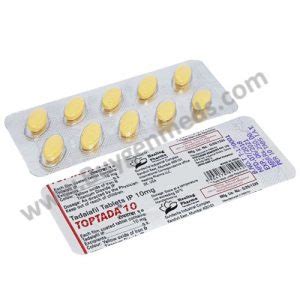 Toptada 10mg Tadalafil 10 OFF Price Fast Shipping