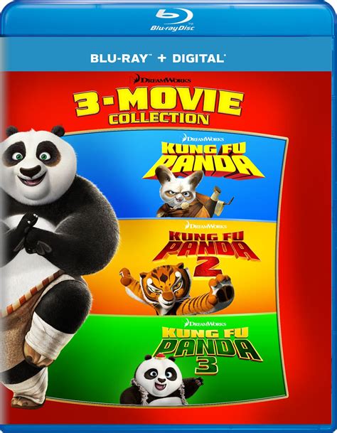 Kung Fu Panda 3 Movie Collection [blu Ray] Jack Black