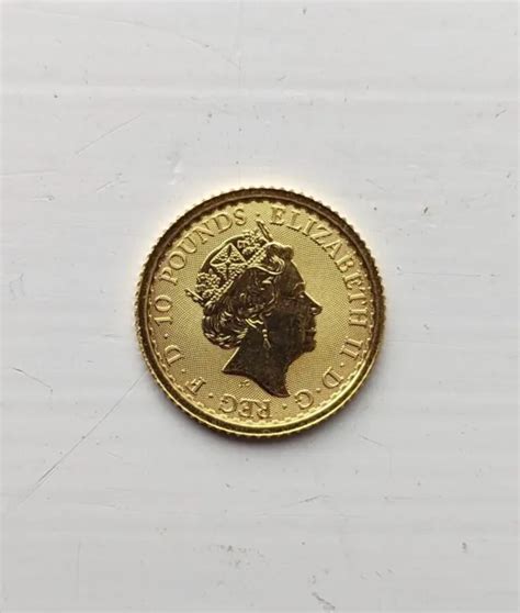 BRITANNIA 2023 1 10 oz Goldmünze Queen Elizabeth II Goldmünze EUR 255