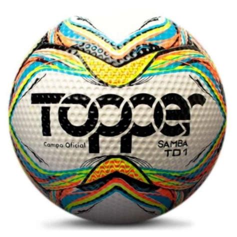 Bola De Futebol De Campo Topper Samba TD1 Oficial Bola De Futebol