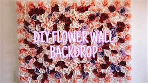 Diy Floral Wall Backdrop A Step By Step Guide For Makers Best Diy Pro