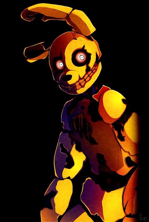 Pin By Freddy Fazbear FNAF Fan Games On Springtrap Anime Fnaf Fnaf