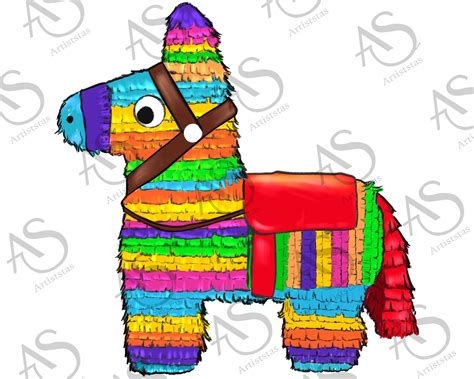 Mexican Piñatas Mexican Holiday Christmas Piñatas Transfer Paper