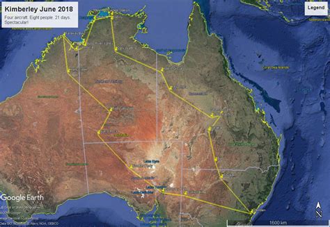 2018 Kimberley map new - Flying The Outback