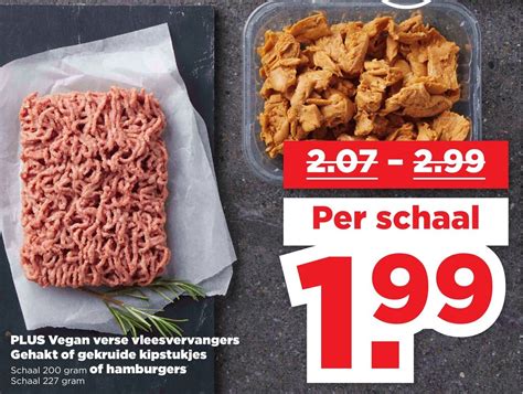 Vegan Verse Vleesvervangers Gehakt Of Gekruide Kipstukjes 200 Gram Of