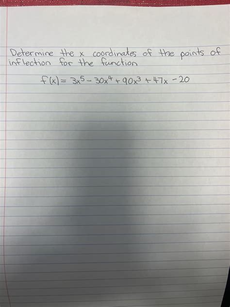 Answered Determine The X Coordinates Of The Bartleby