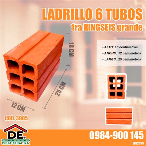 Ladrillo Tubos Grande Ringseis X X Xm X Pallet