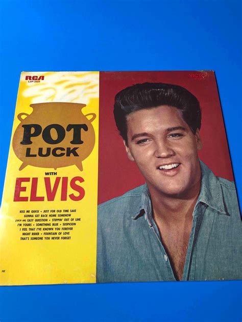 At Auction Elvis Presley Lp Pot Luck Sealed