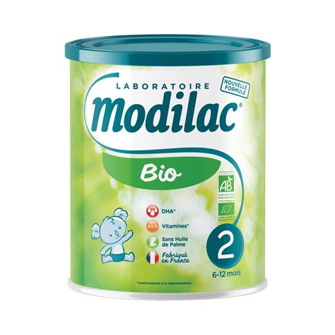 Modilac Bio 2 Laboratoire Modilac les solutions bébés