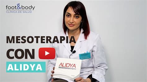 Tratamiento Mesoterapia Corporal Con Alidya Youtube