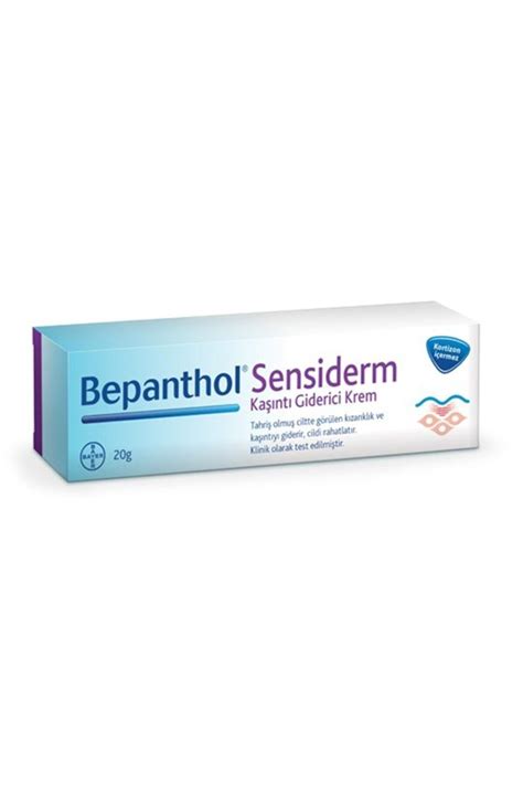 Bepanthol Sensiderm Kaşıntı Giderici Krem 20 g Fiyatı Yorumları Trendyol