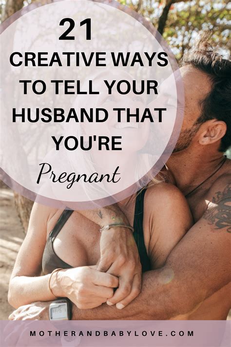 Creative Ways To Surprise Your Husband That You Are Pregnant