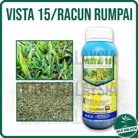 HALEX Vista 15 Racun Rumpai Bersifat Sentuh Dan Keracunan Perut 1