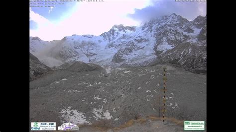 Frana Sul Monte Rosa Il Dicembre Youtube