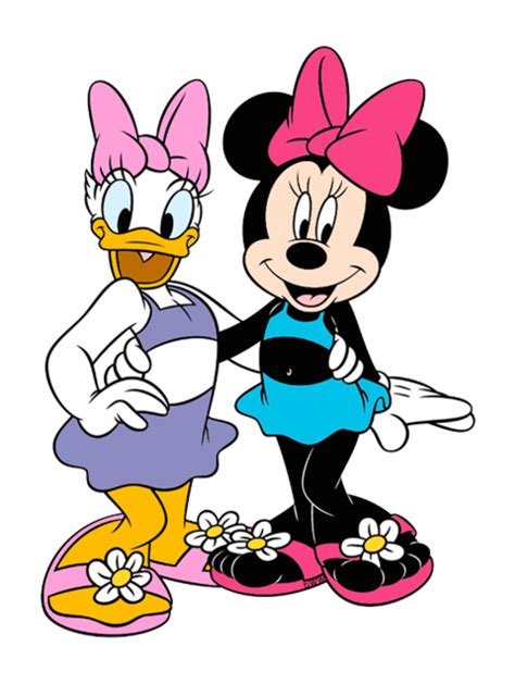 Minnie Mouse Daisy Duck Selfie Picture Png Image Citypng