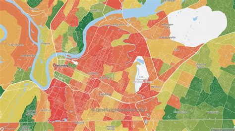 The Highest and Lowest Income Areas in Chattanooga, TN ...